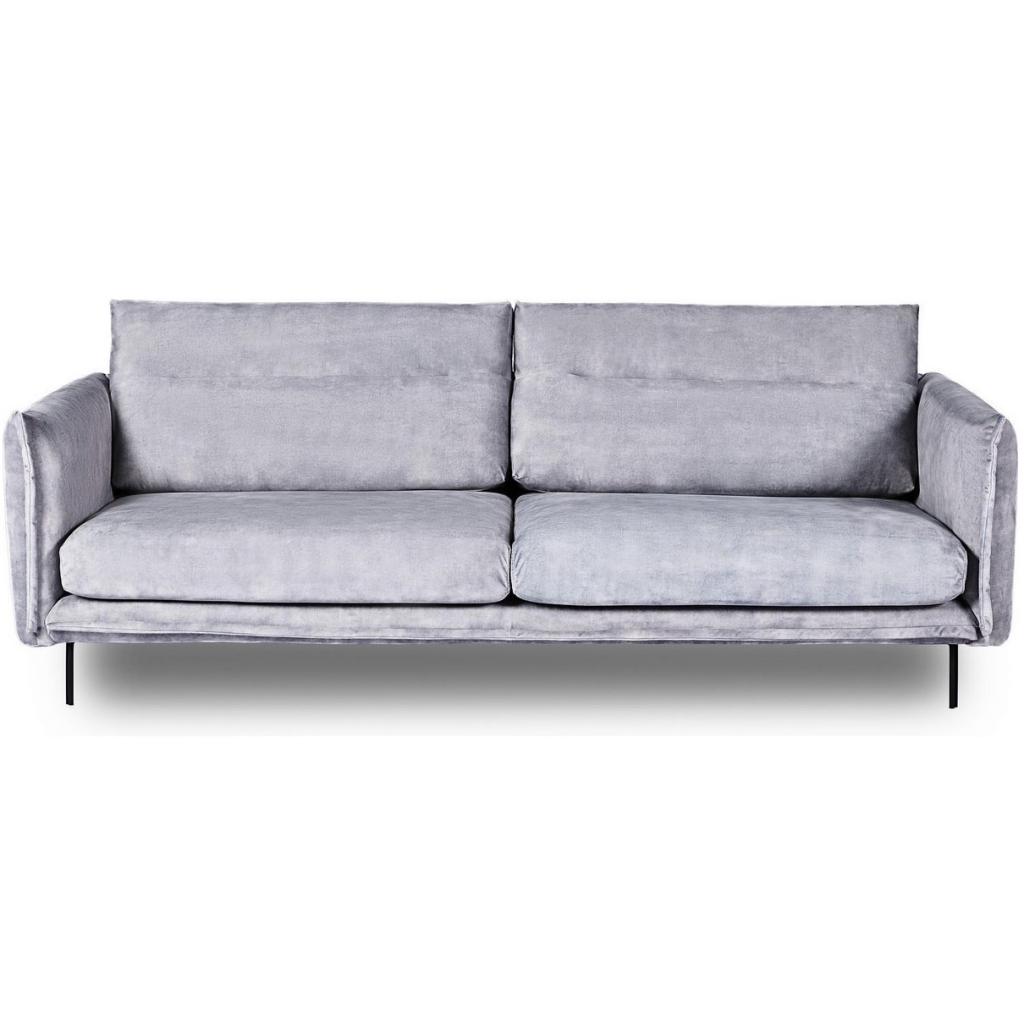 SOFA ART SILVER GREY 3 SEAT