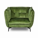 FOTELJ COMFORT BUTTON MOSS GREEN