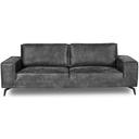 SOFA COUNTRY DARK GREY 3 SEAT