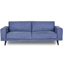 SOFA MODERN NAVY BLUE 3 SEAT