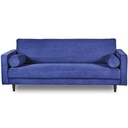 SOFA STRIPE DARK BLUE 3 SEAT