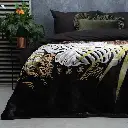 EMBOSSED ODEJA SNOW TIGER BLACK 