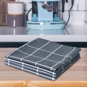 KITCHEN CLOTH EMSA PREMIUM GRAY SQUARES