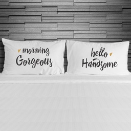 [P-2524061] SET 2 PREVLEKE MORNING GORGEOUS HELLO HANDSOME