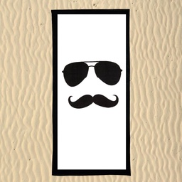 [H-2526027] BRISAČA ZA NA PLAŽO MOUSTACHE