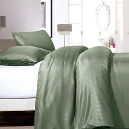 POSTELJNINA SATIN POINT GREEN 