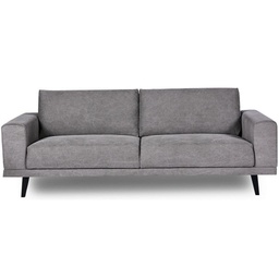 [8785260710617] SOFA MODERN EARTH GREY 3 SEAT